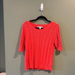 Banana Republic Women's Vibrant Cable Knit Sweater